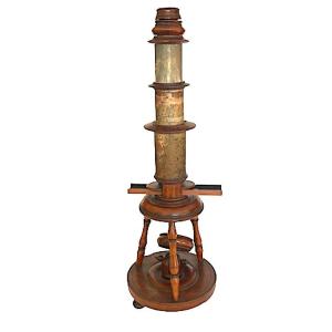 Beau Microscope Type Nuremberg C.1790