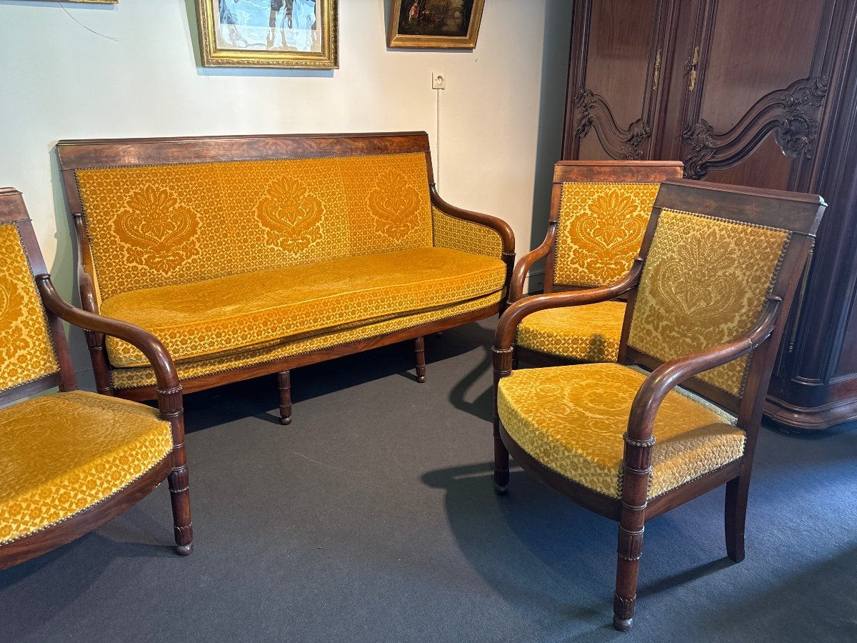 Empire Period Mahogany Living Room