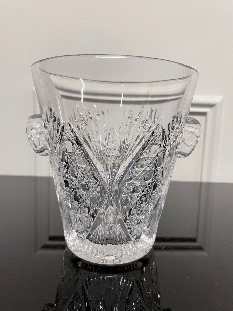 Saint Louis - Vologne Model Crystal Ice Bucket H: 14 Cm