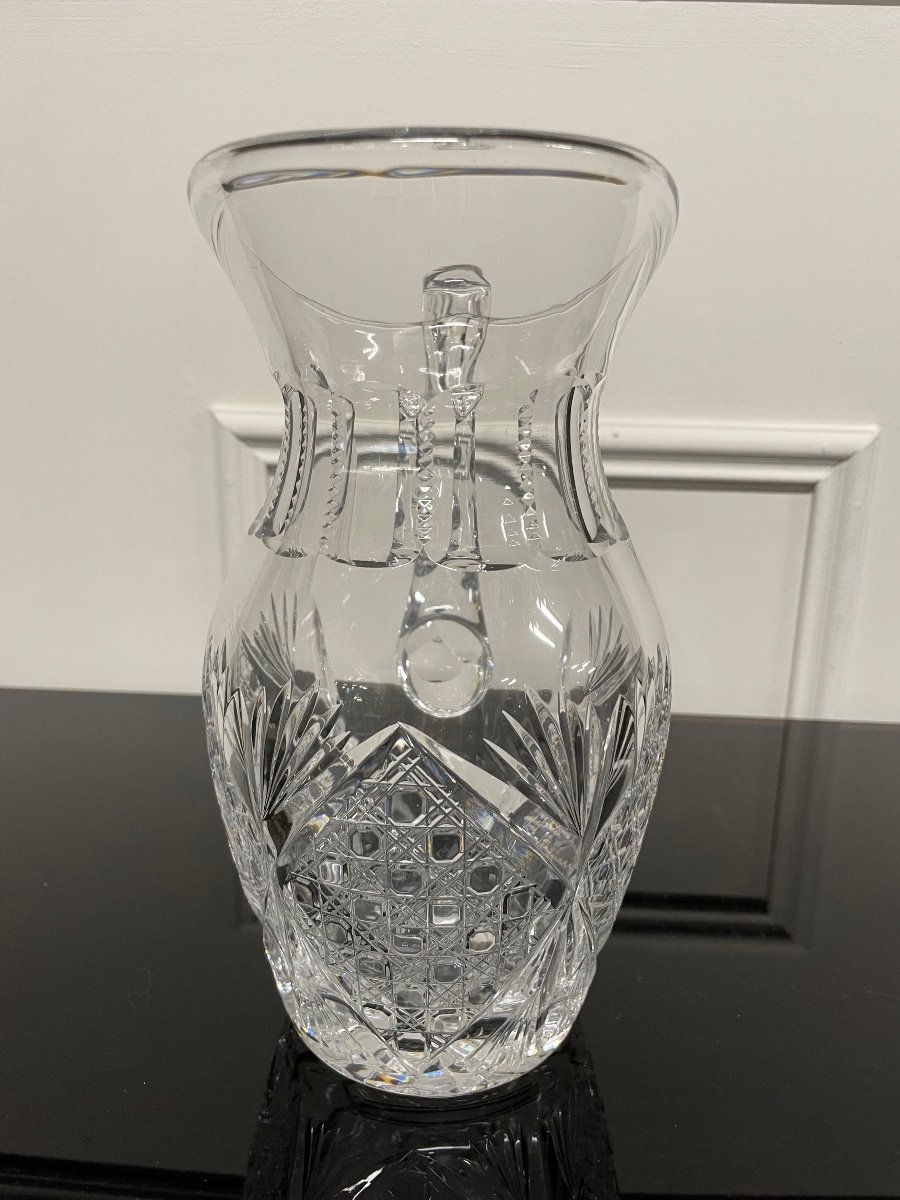 Saint Louis - Vologne Model Crystal Water Pitcher H: 23 Cm-photo-1