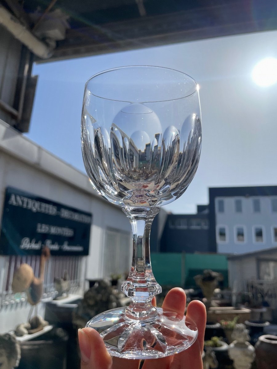 Daum France - Service De Verres En Cristal Modèle Chinon 46 Pièces -photo-4