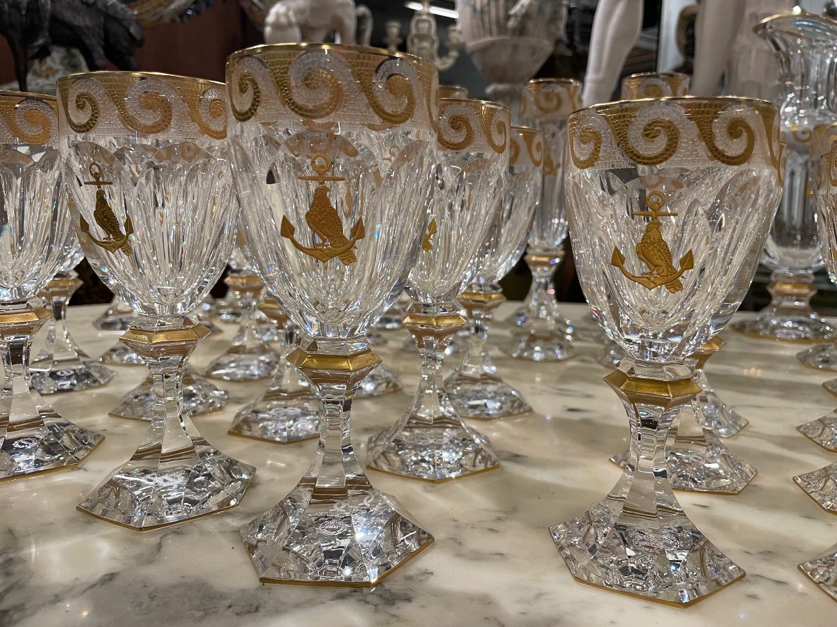 Saint Louis - Chambord Crystal Order Model 76 Pieces-photo-2