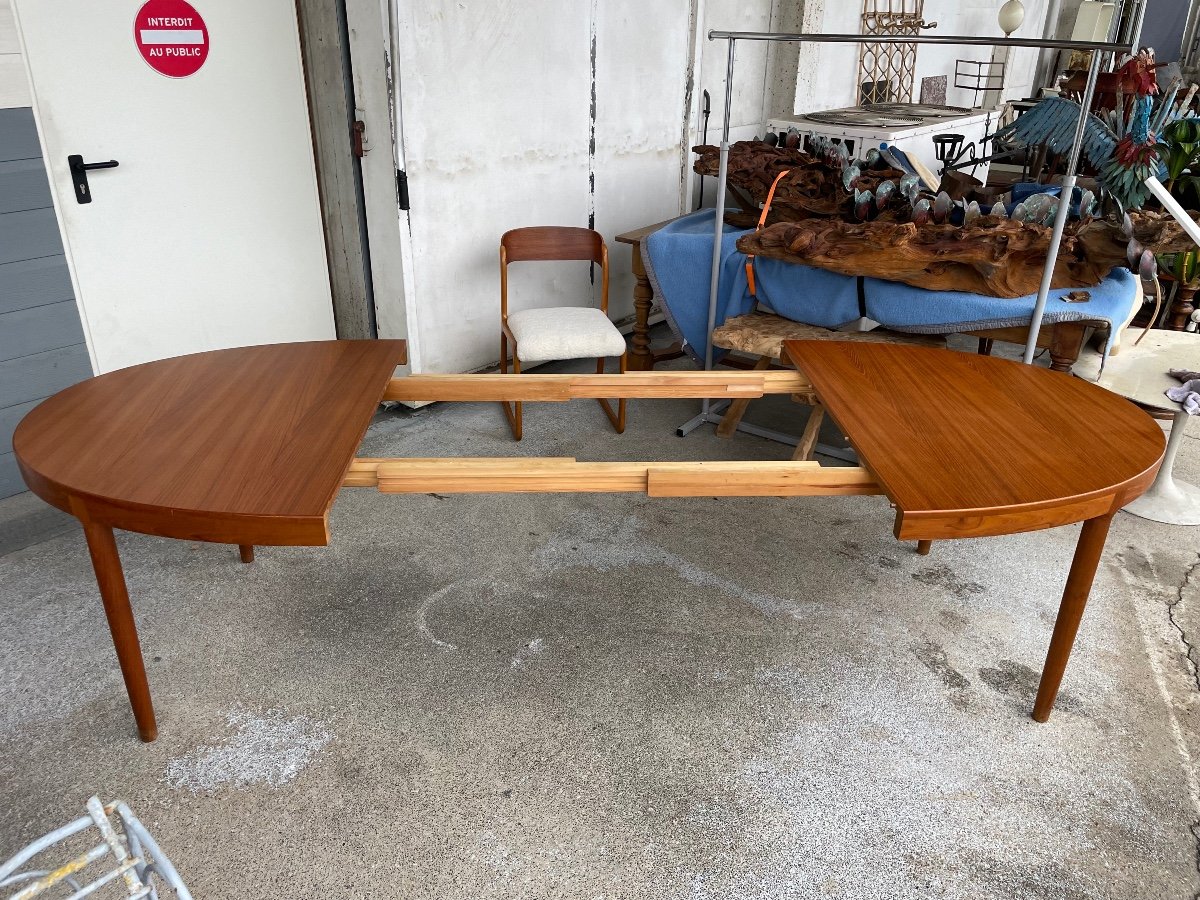 Table Scandinave Ovale - Harry Ostergaard pour A/S Randers Mobelfabrik-photo-3