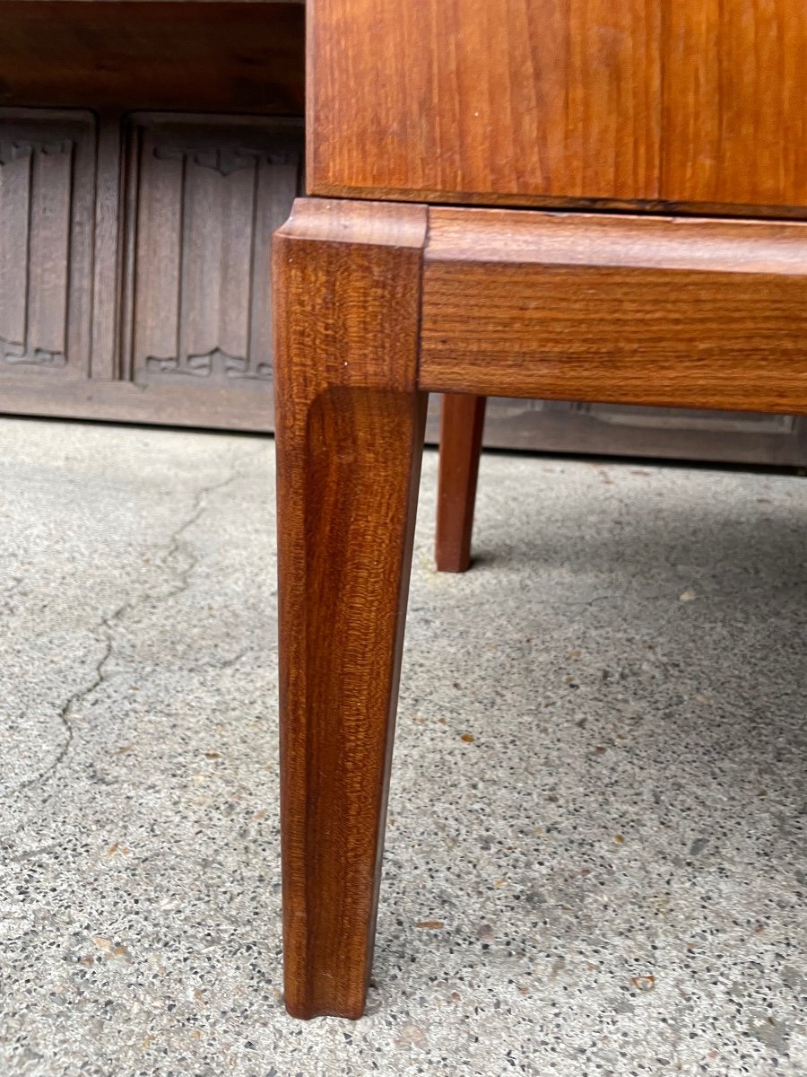 Scandinavian Teak Sideboard Circa 1960 198 Cm-photo-4