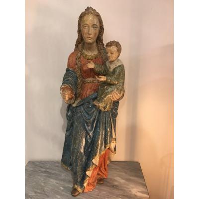 Madonna And Child Period 16th