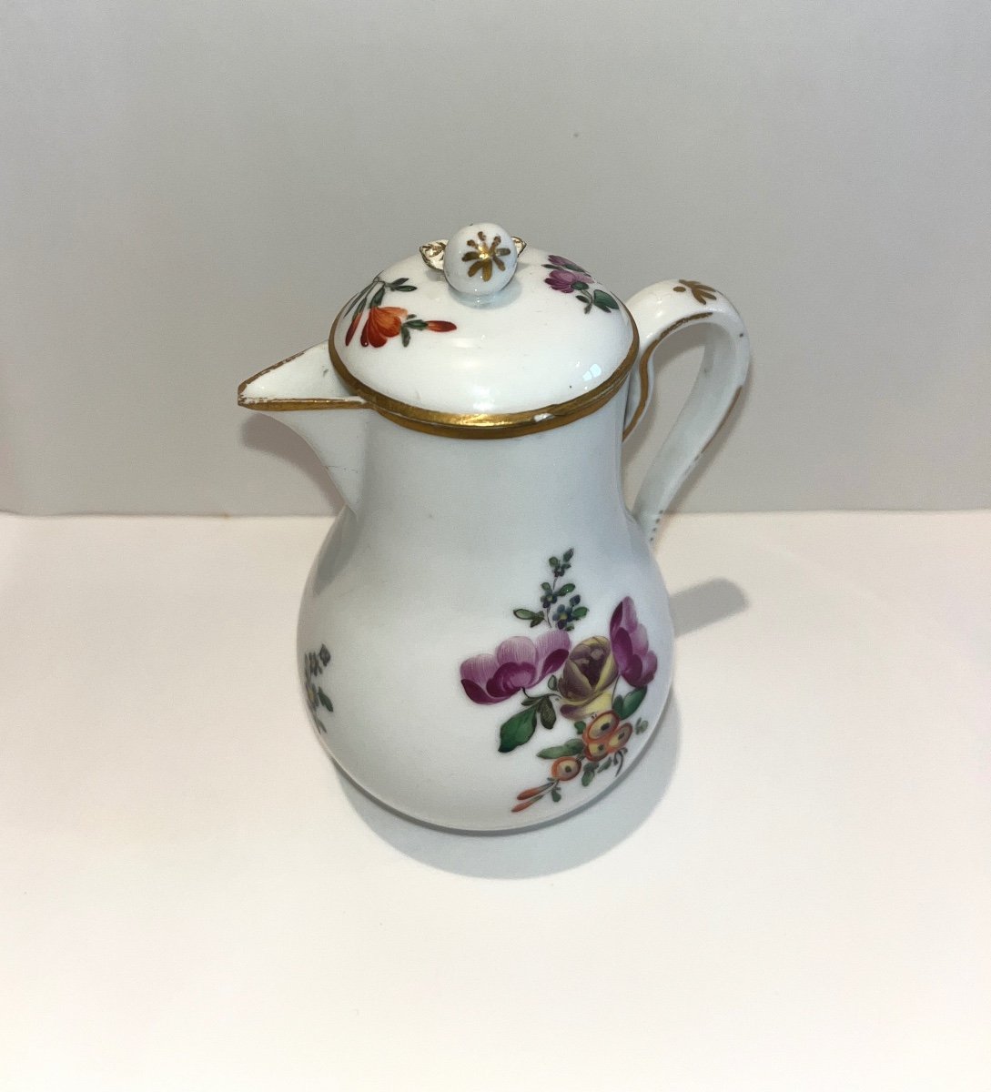 Creamer Porcelain De Boissette 18th Century-photo-2