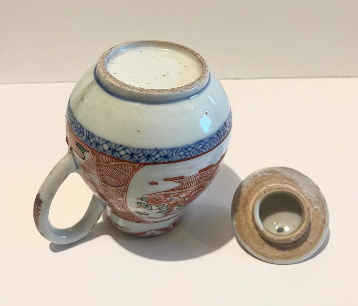 Milk Pot Creamer Compagnie Des Indes In Chinese Porcelain Qianlong Period-photo-7