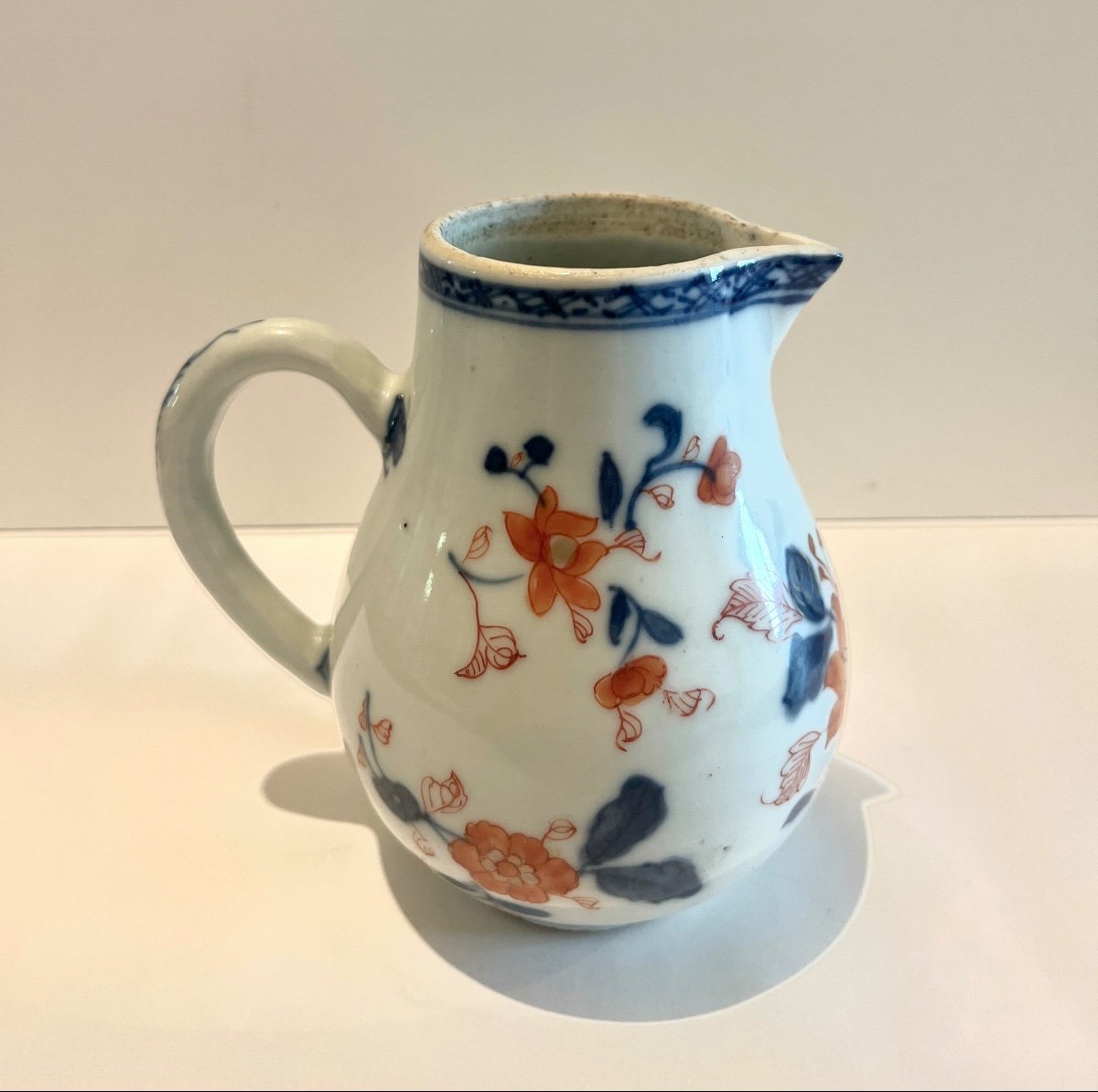 Compagnie Des Indes Porcelain Milk Pot Creamer Dating From The 18th Century-photo-4