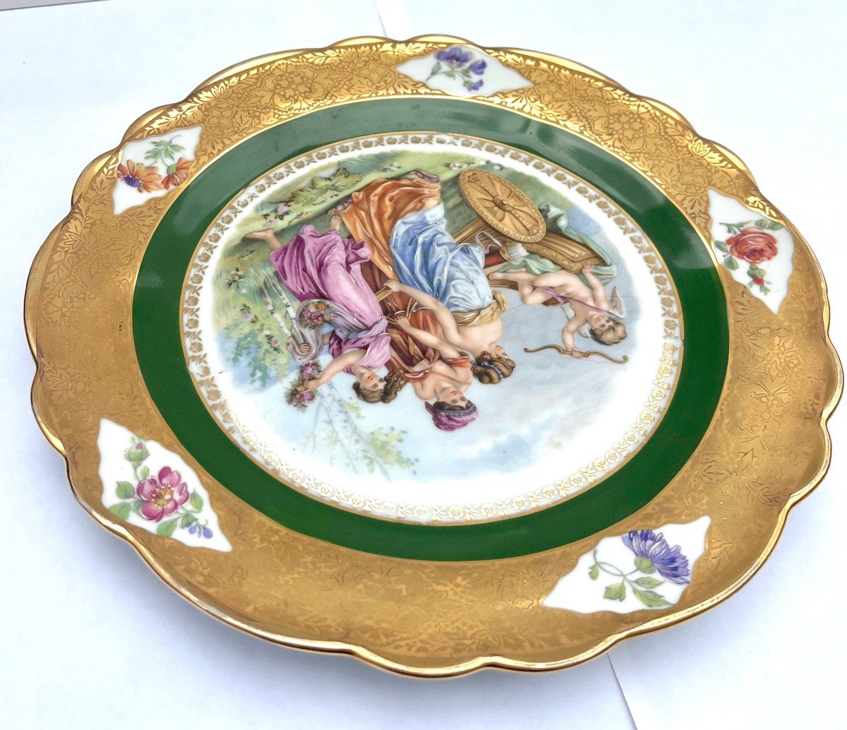 Limoges Porcelain Plate-photo-2