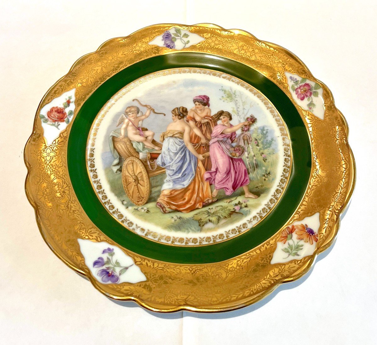 Limoges Porcelain Plate-photo-2