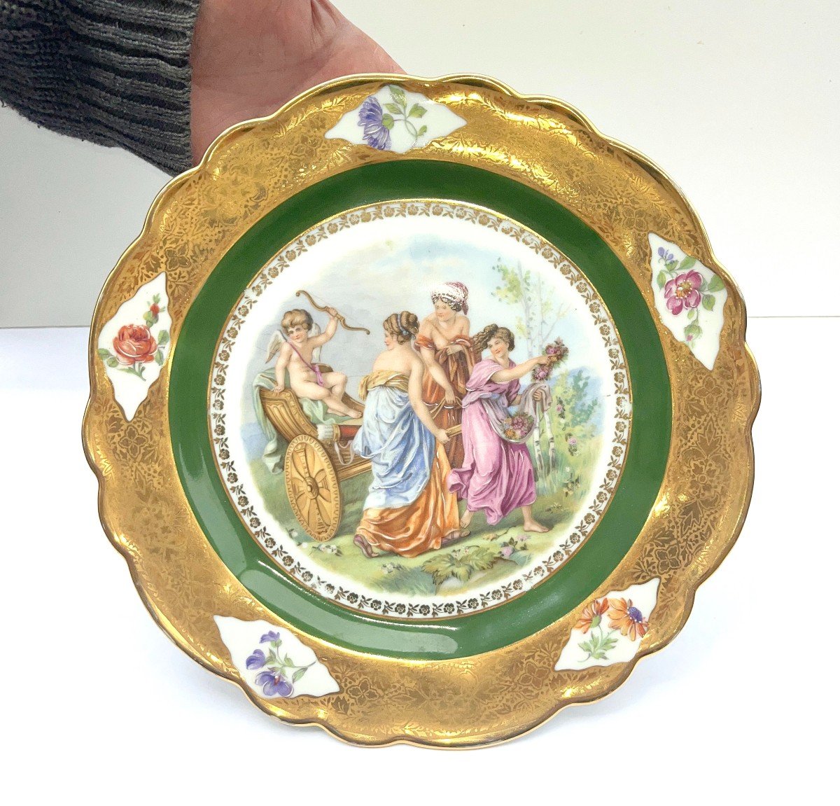 Limoges Porcelain Plate-photo-4