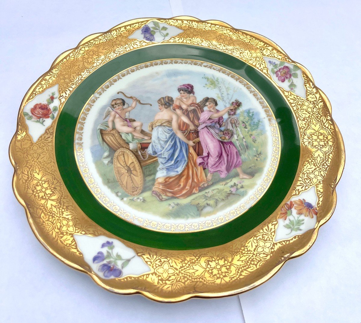 Limoges Porcelain Plate