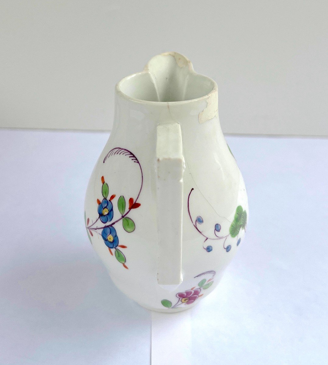 Meissen Porcelain Milk Pot Creamer Kakiemon Decoration-photo-3