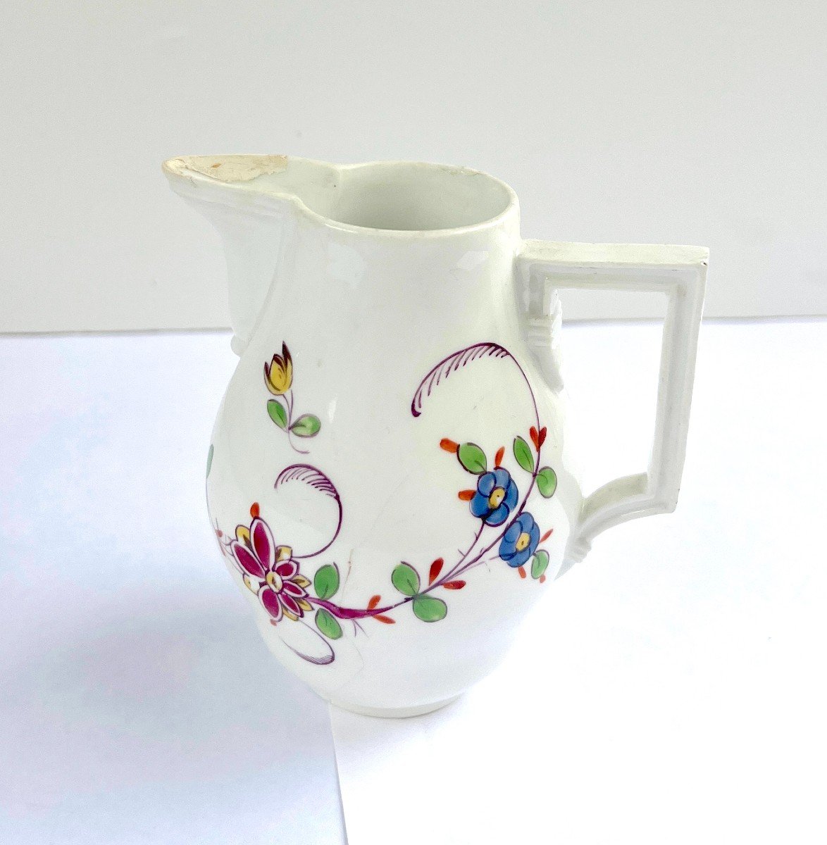 Meissen Porcelain Milk Pot Creamer Kakiemon Decoration-photo-1