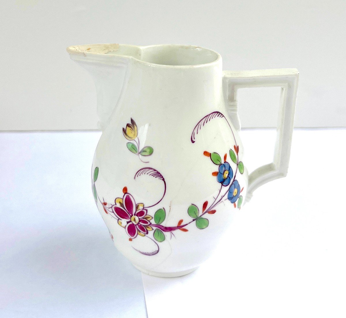 Meissen Porcelain Milk Pot Creamer Kakiemon Decoration-photo-2