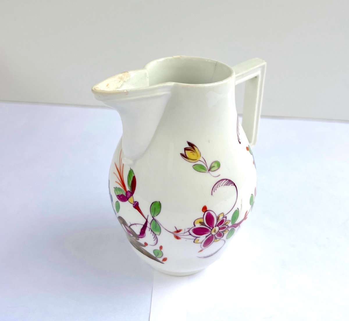 Meissen Porcelain Milk Pot Creamer Kakiemon Decoration-photo-6