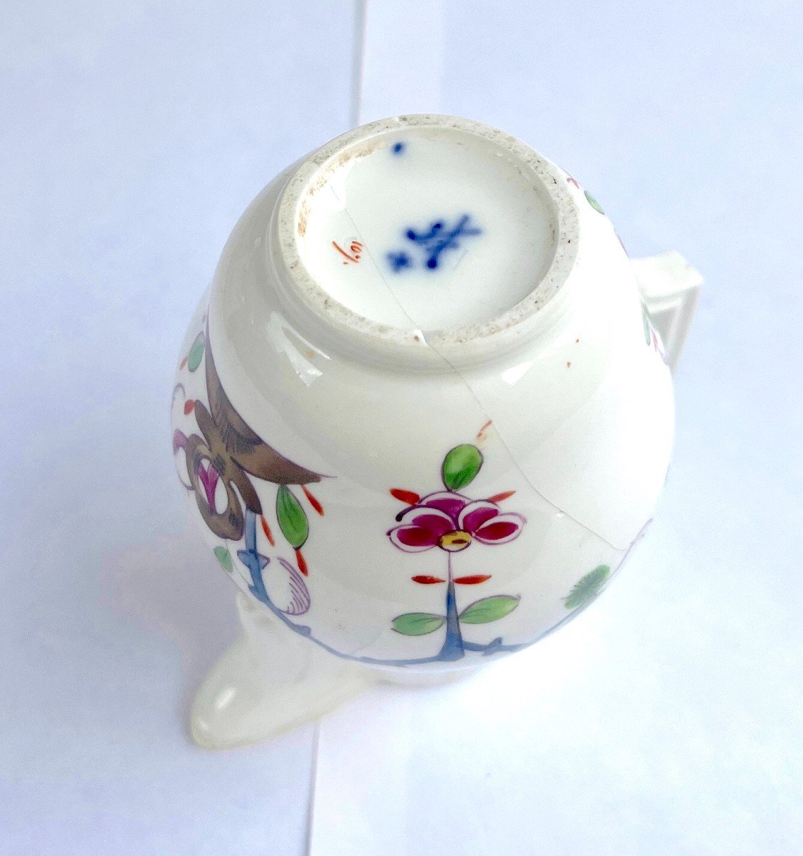 Meissen Porcelain Milk Pot Creamer Kakiemon Decoration-photo-8