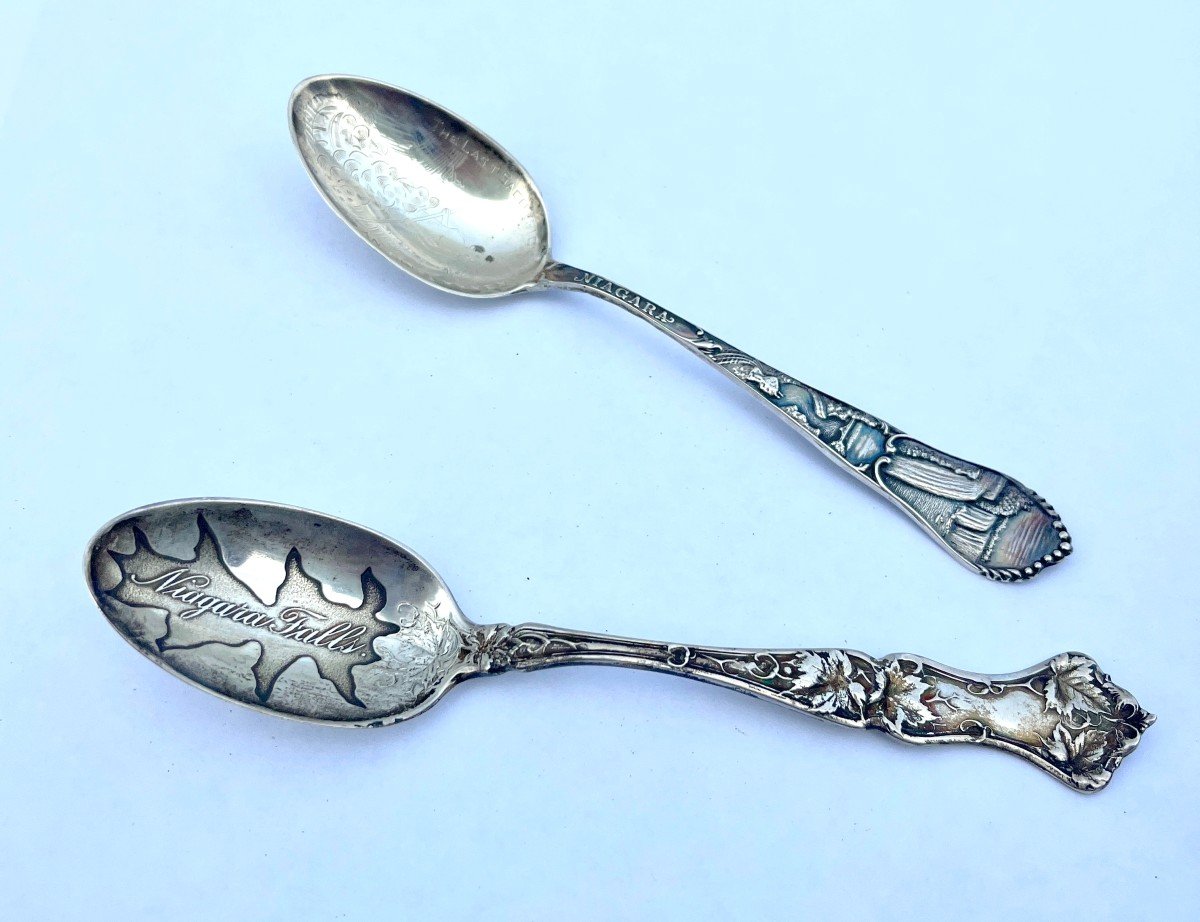 Sterling Silver Spoons : Niagara Falls And The Last Sacrifice Niagara Falls - Ny-photo-1