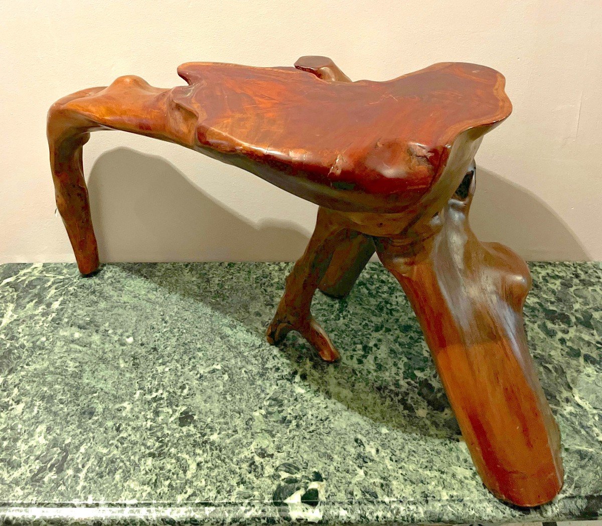 Table Basse En Racines De Bois Exotique-photo-3