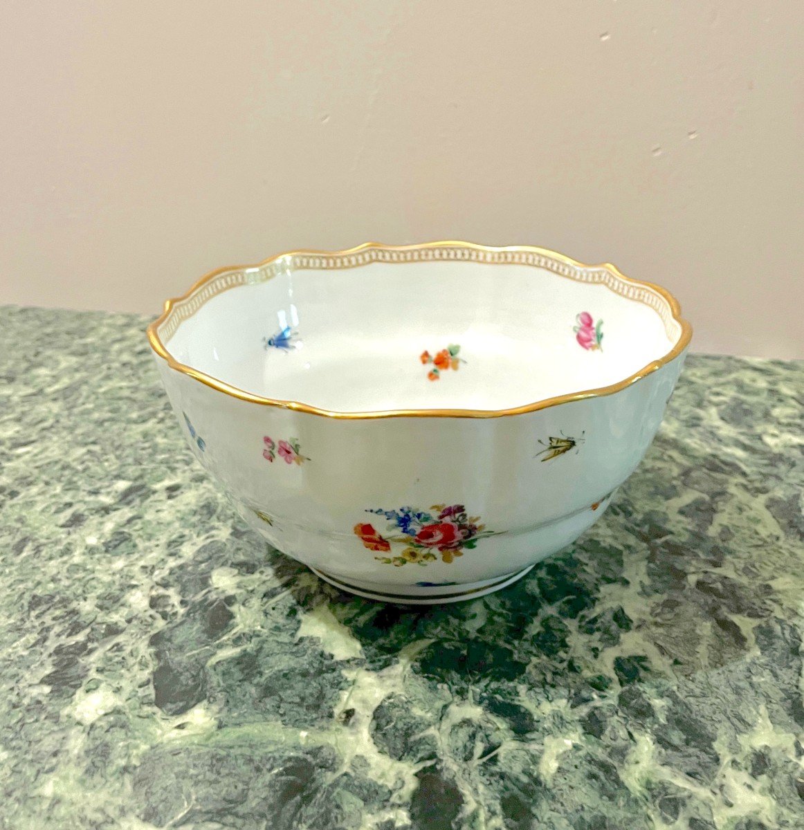 Meissen Porcelain Cup 19th Century-photo-1