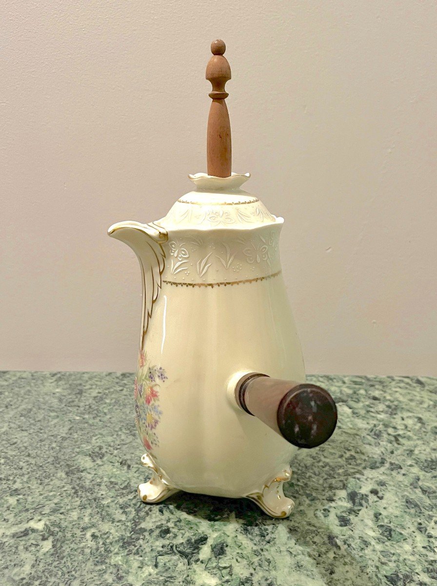 Limoges Porcelain Chocolate Pot 2 -photo-3