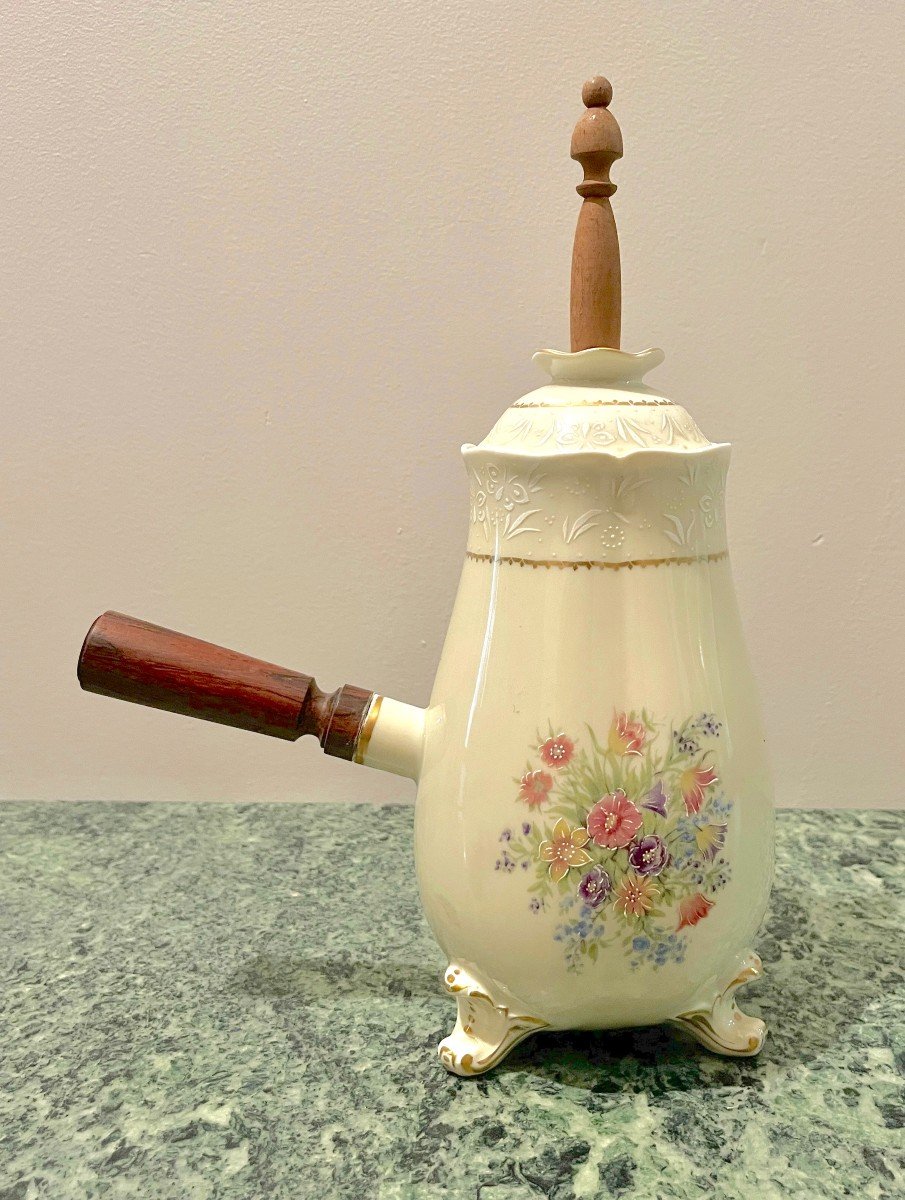 Limoges Porcelain Chocolate Pot 2 -photo-1