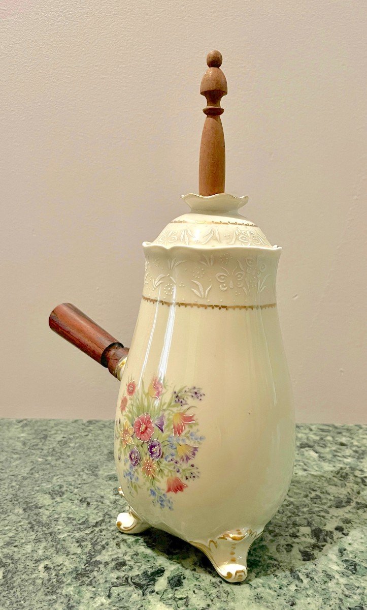 Limoges Porcelain Chocolate Pot 2 -photo-2