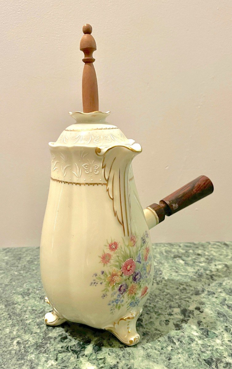 Limoges Porcelain Chocolate Pot 2 -photo-4