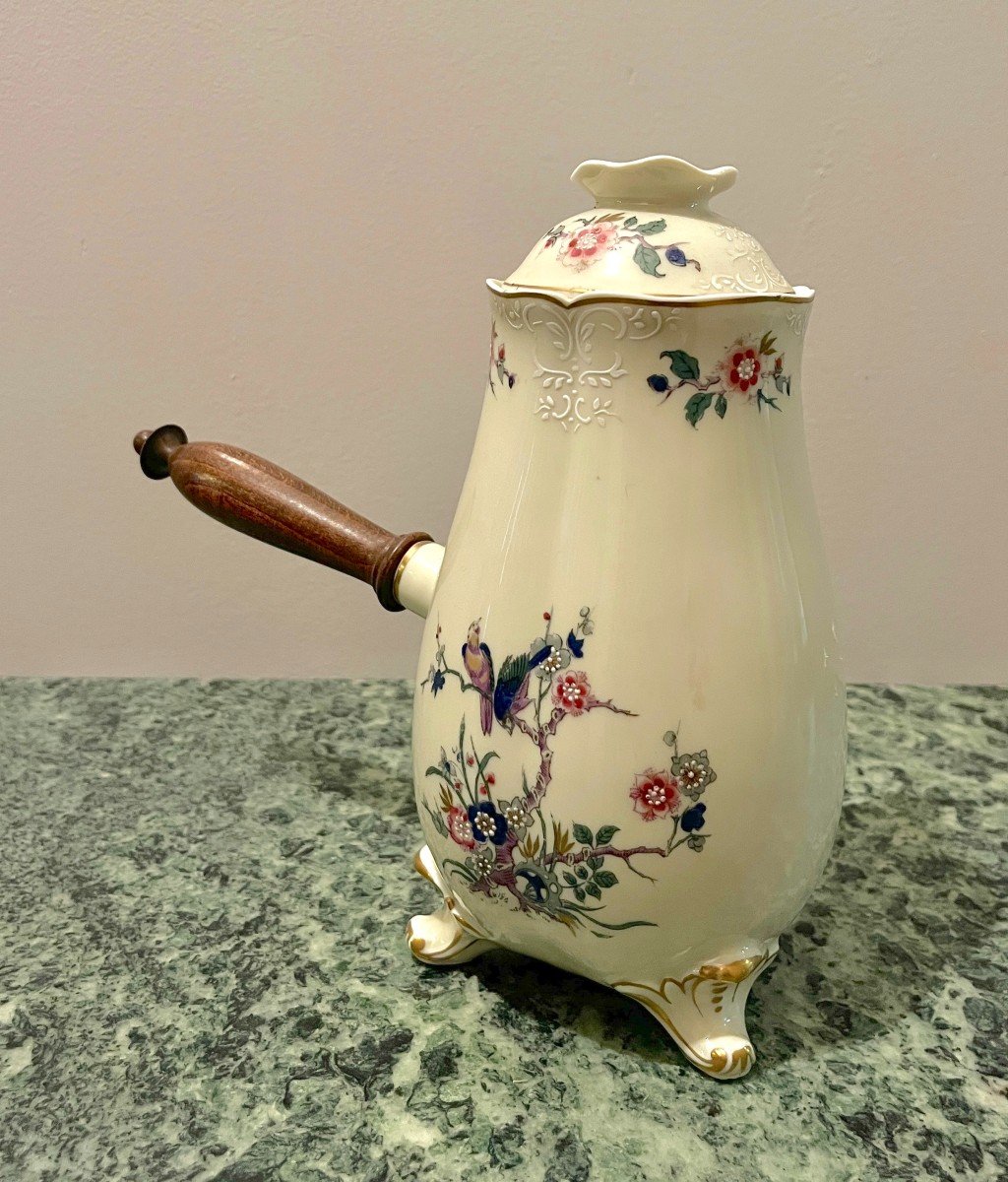 Limoges Porcelain Chocolate Pot 3-photo-2