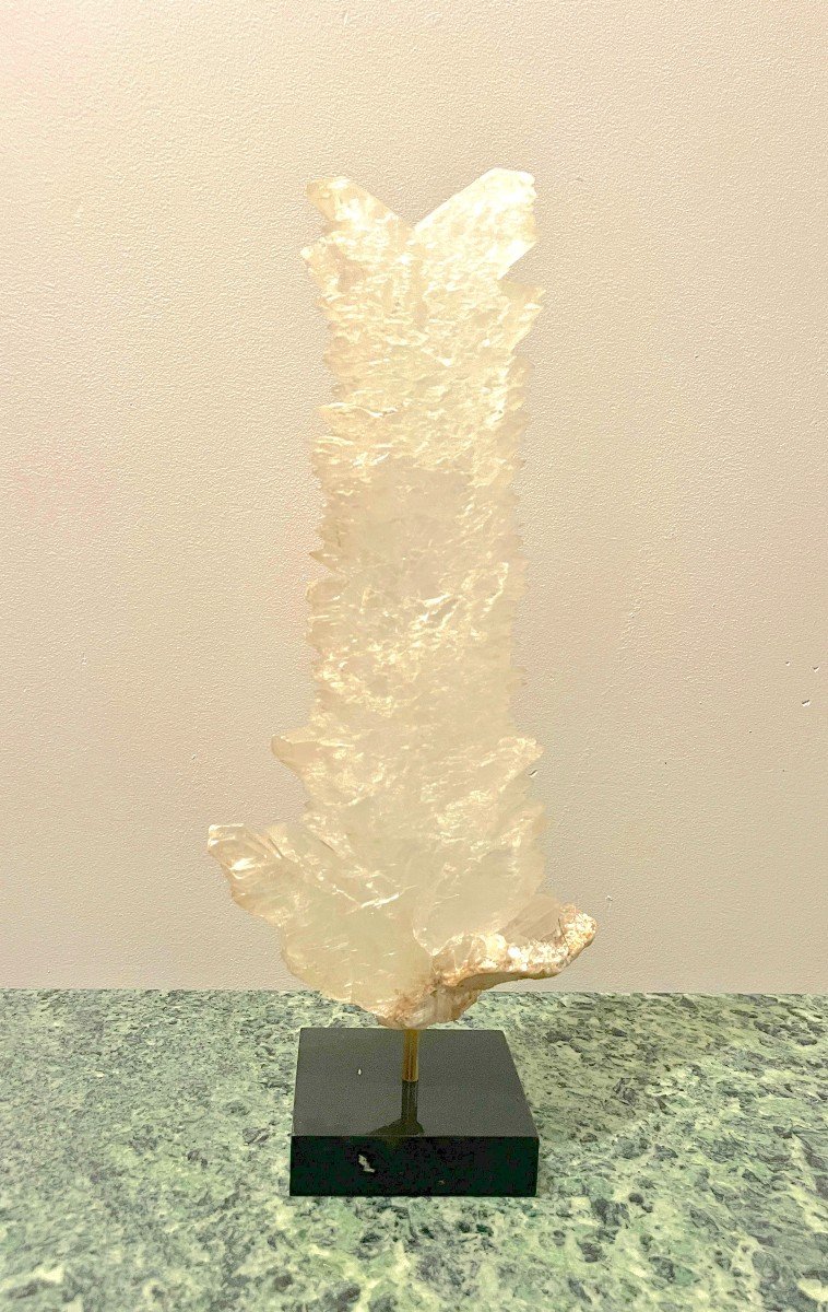 Grand Cristal De Roche En Quartz -photo-1