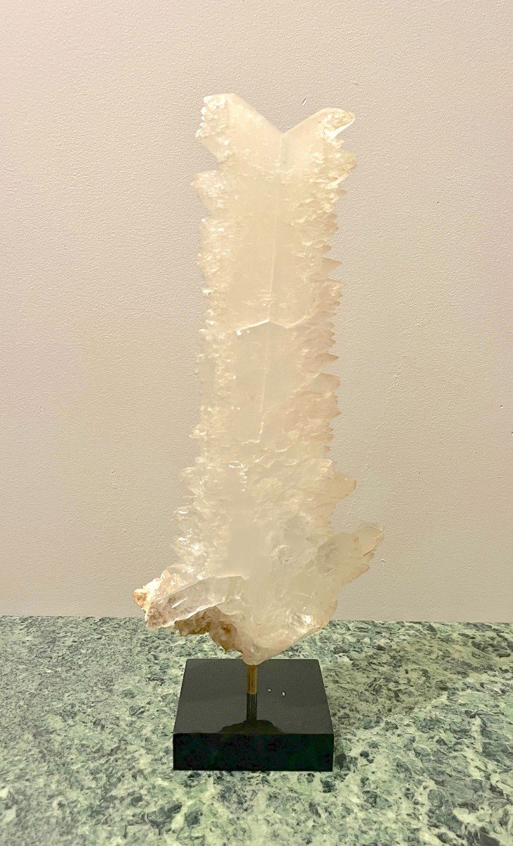 Grand Cristal De Roche En Quartz -photo-2