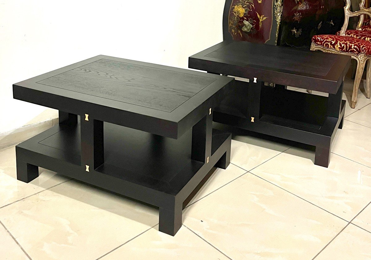 Paire De Tables Basses Roche Bobois-photo-8