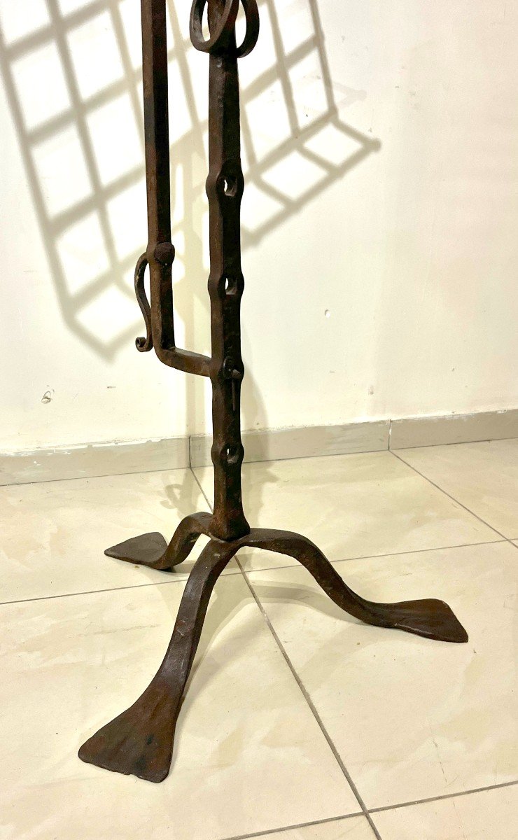 19th Century Wrought Iron Lectern-photo-3