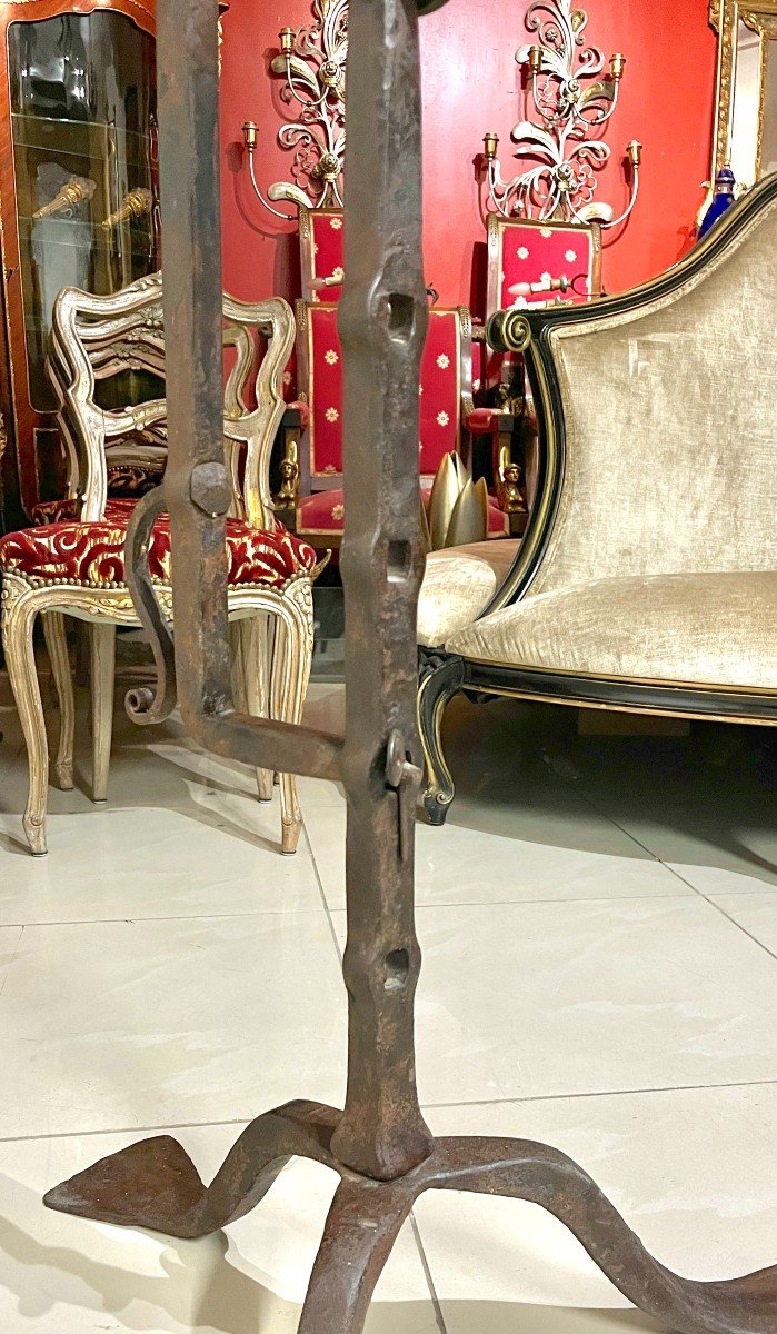 19th Century Wrought Iron Lectern-photo-4