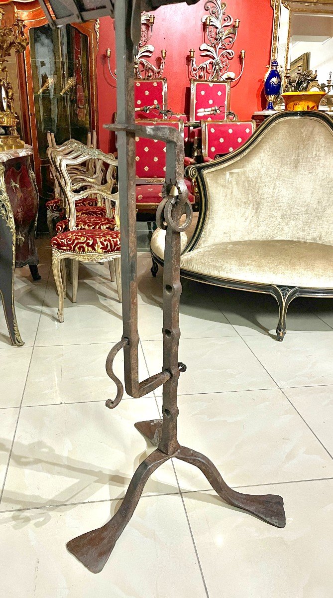 19th Century Wrought Iron Lectern-photo-8