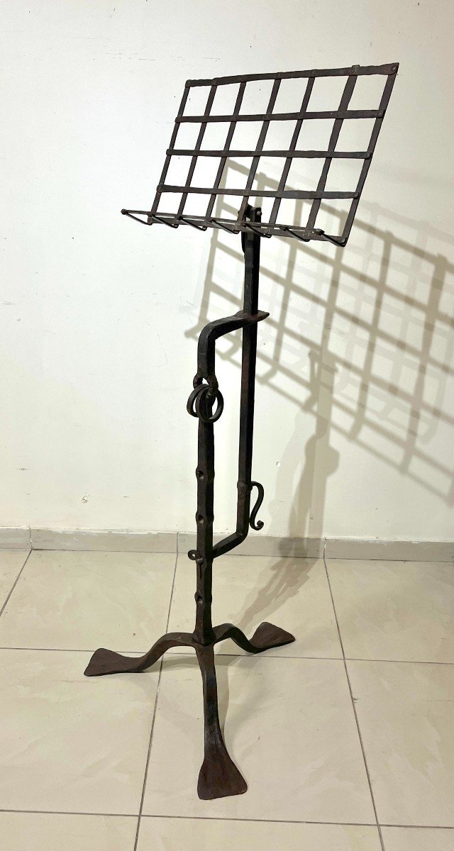 19th Century Wrought Iron Lectern