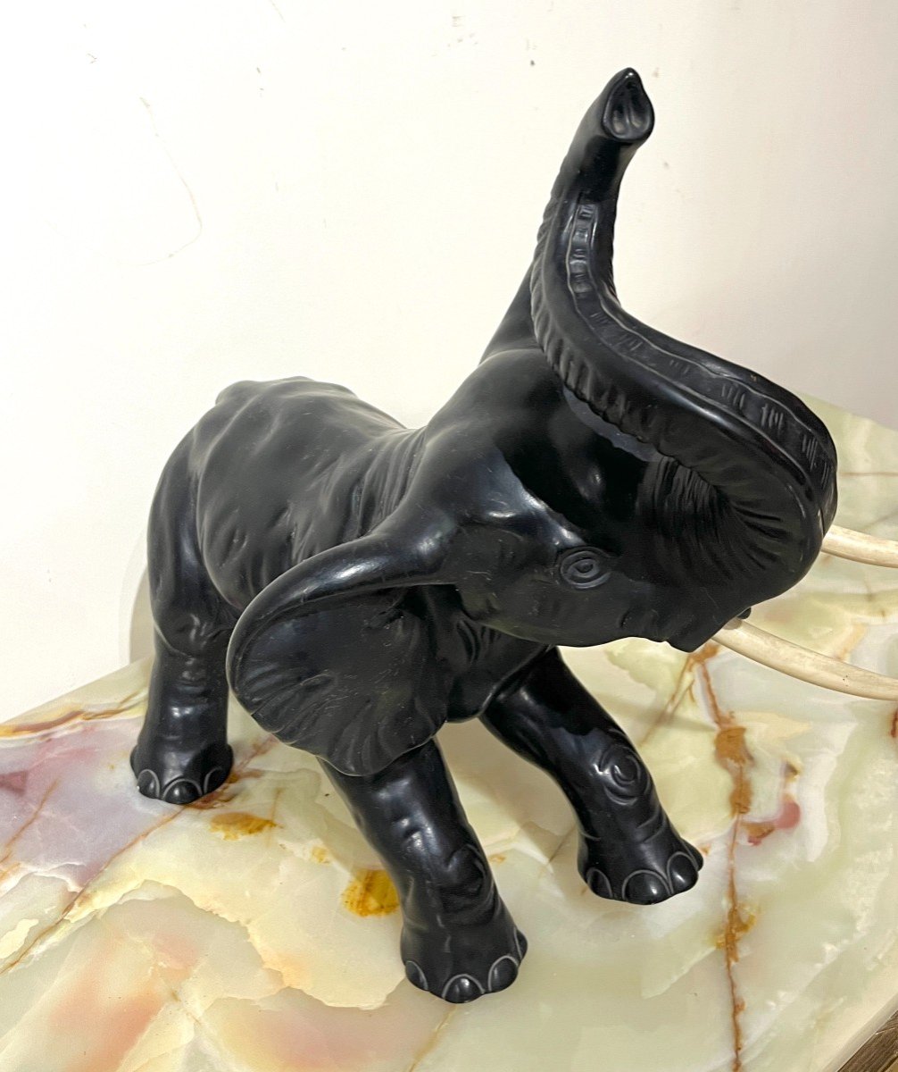 Ceramic Elephant 1960s-1970s-photo-4