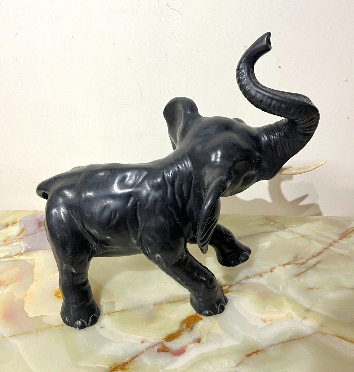 Ceramic Elephant 1960s-1970s-photo-1