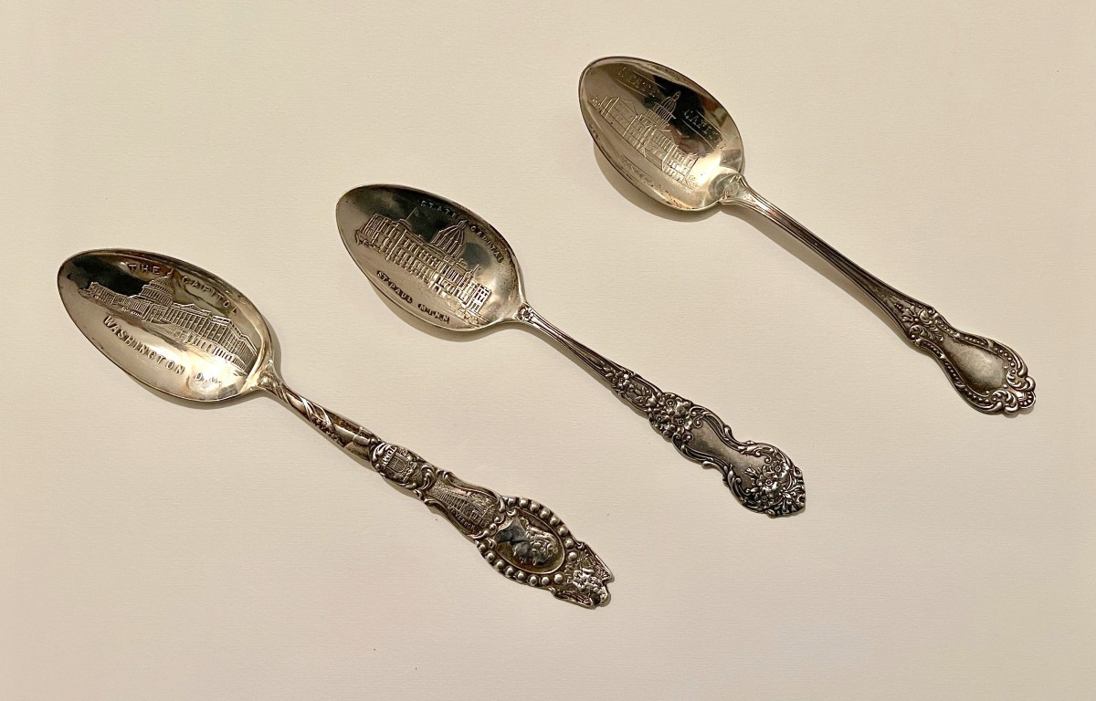 Three Sterling Silver Spoons