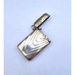 Art Deco Vesta Case In 800 Silver