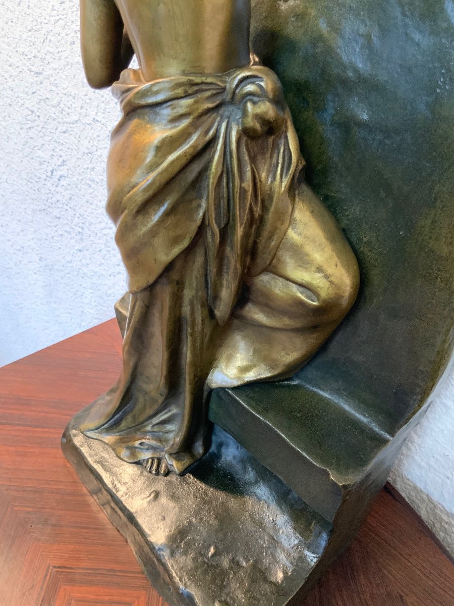 Bronze By Julien Caussé (1869-1909)-photo-1