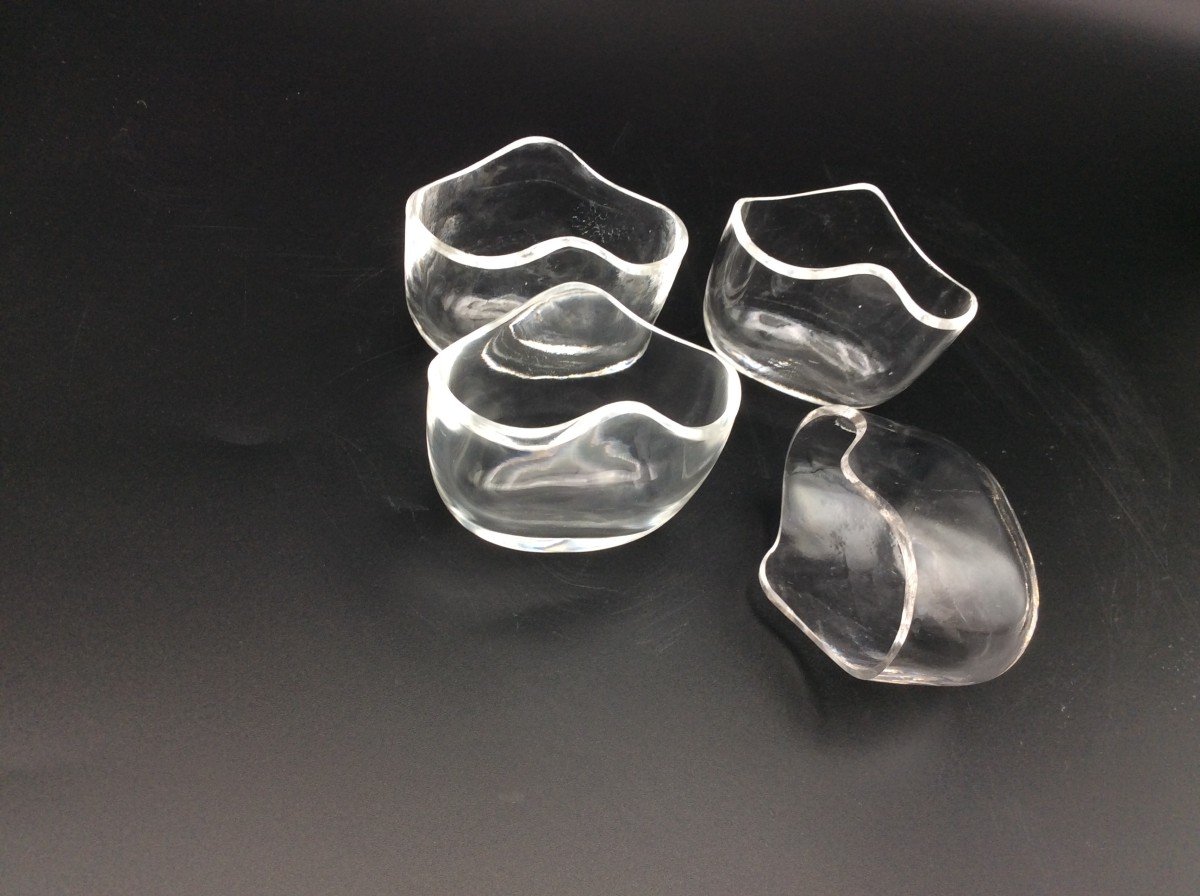 Four Salt Cellars In Silver-photo-4