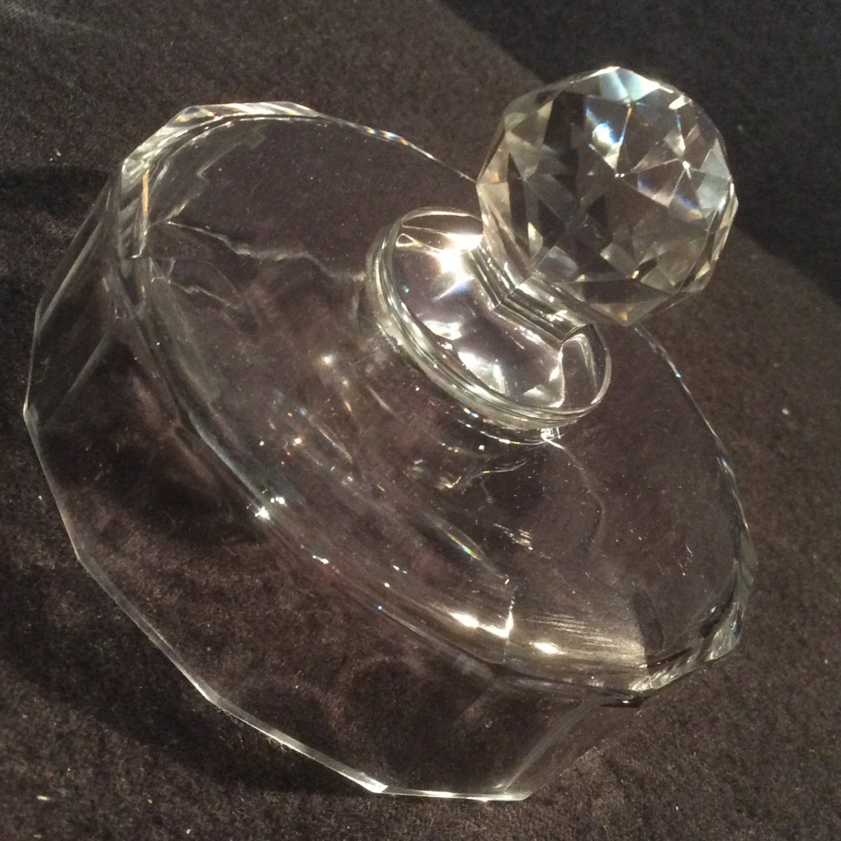 Baccarat Crystal Covered Jar-photo-1