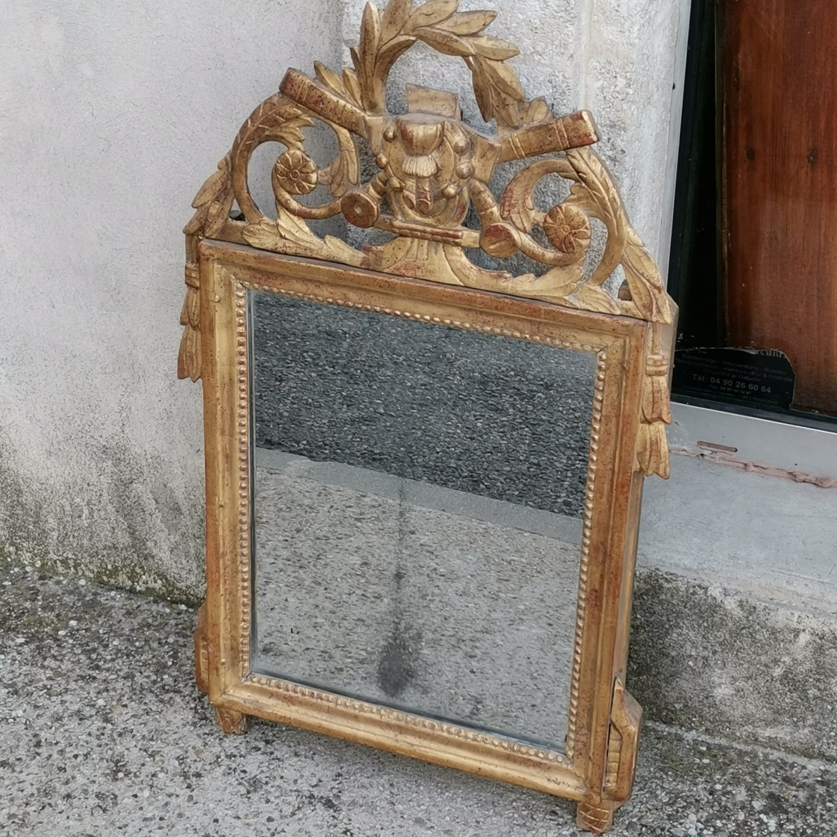 Miroir  En Bois Doré