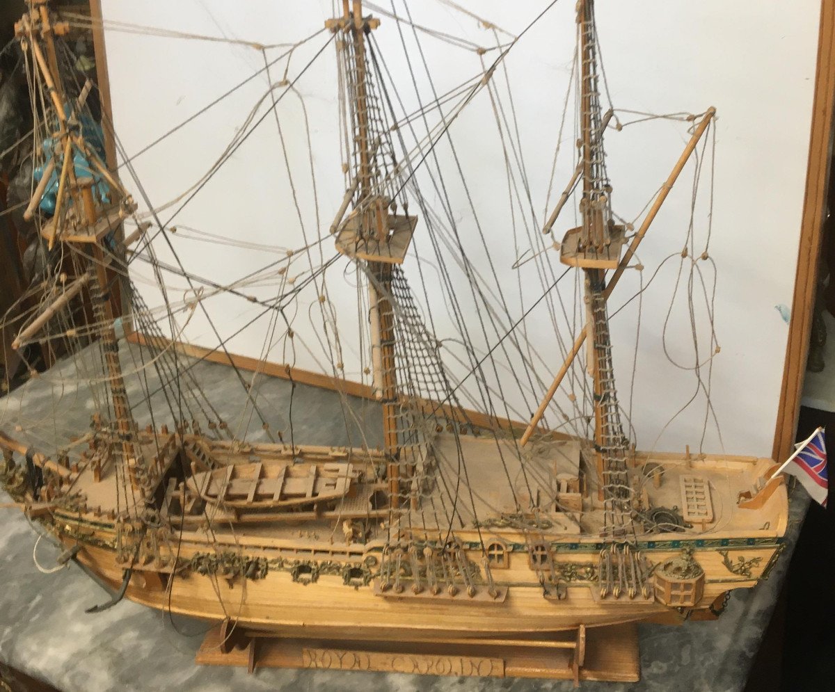 Royal Caroline Ship Model