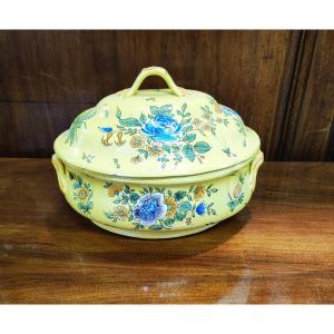 Soup Tureen With Floral Pattern