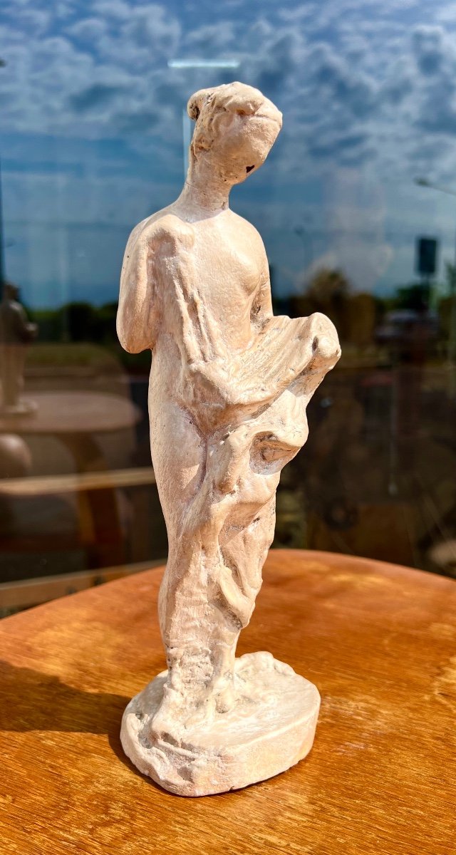 Old Vestal Flat Sculpture By Sylva Bernt Boulé Arbus Collection 