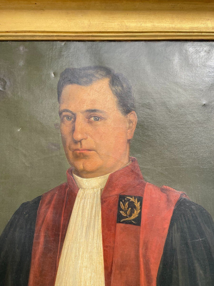 Portrait Of A XIX Century Magistrate-photo-3