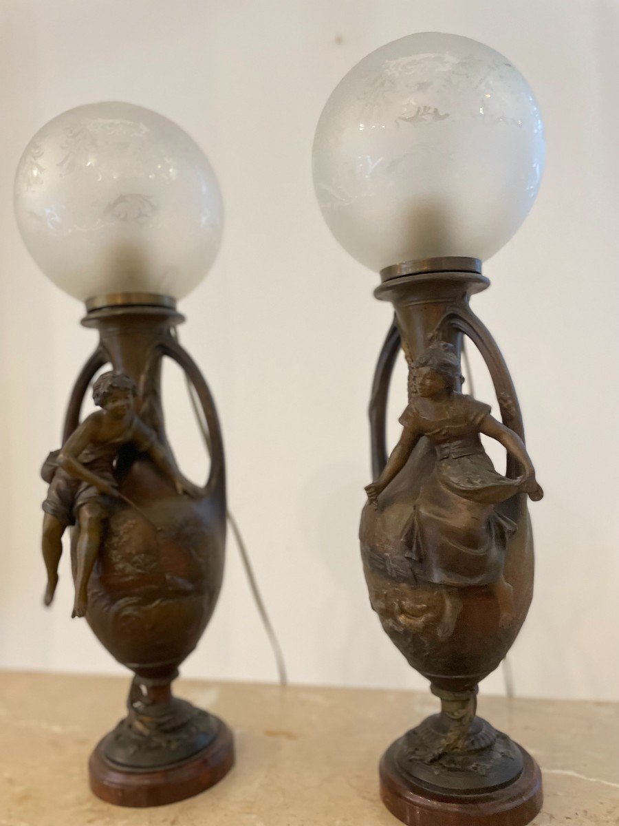 Pair Of Regular Lamps-photo-3