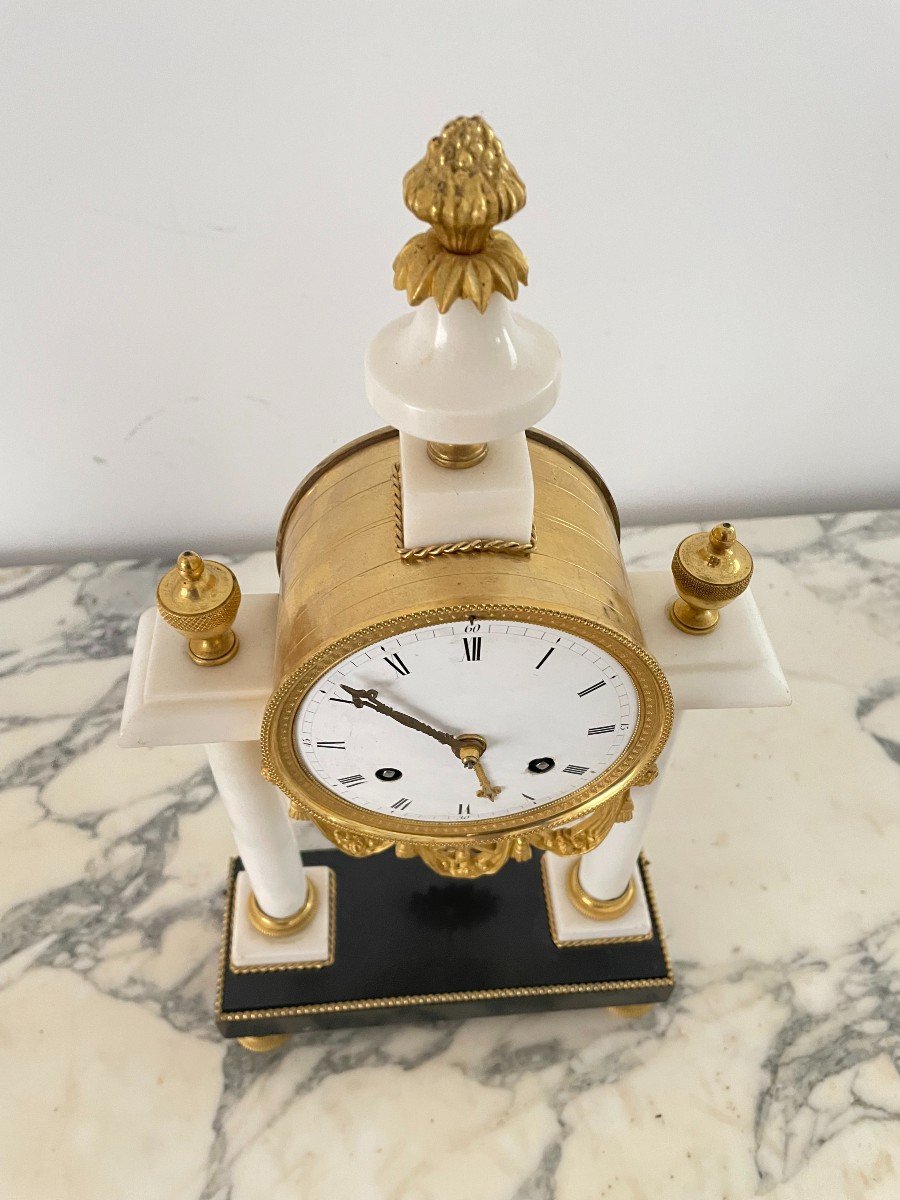 Louis XVI Portic Clock-photo-6